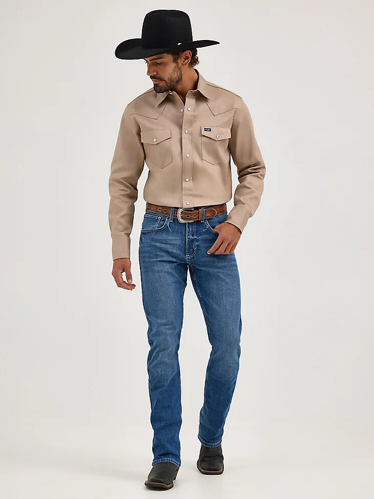 jean wrangler 20x pour homme coupe bootcut vintage couleur ébène n° 42