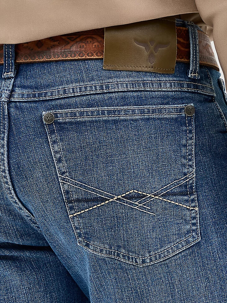 jean wrangler 20x pour homme coupe bootcut vintage couleur ébène n° 42