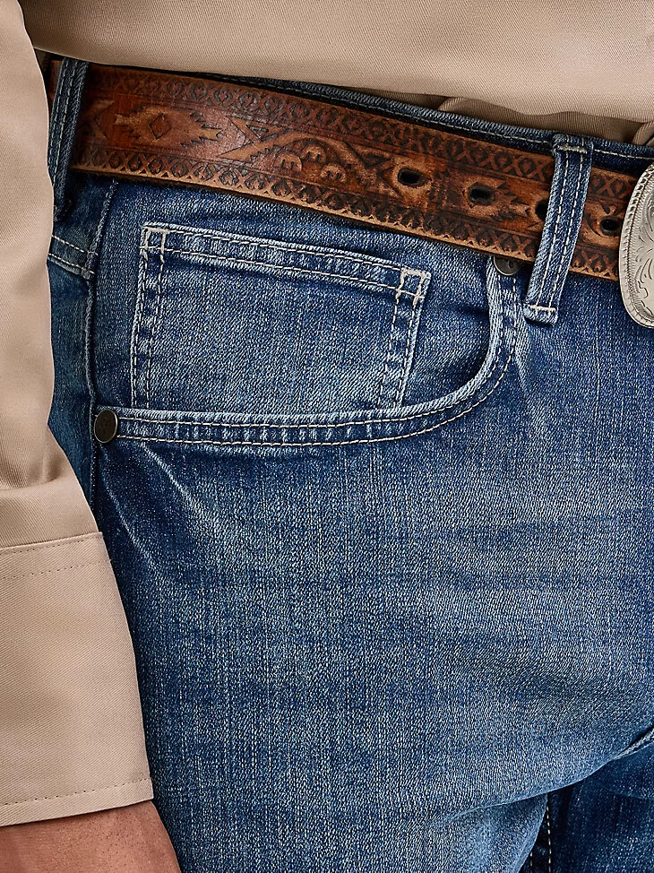 jean wrangler 20x pour homme coupe bootcut vintage couleur ébène n° 42