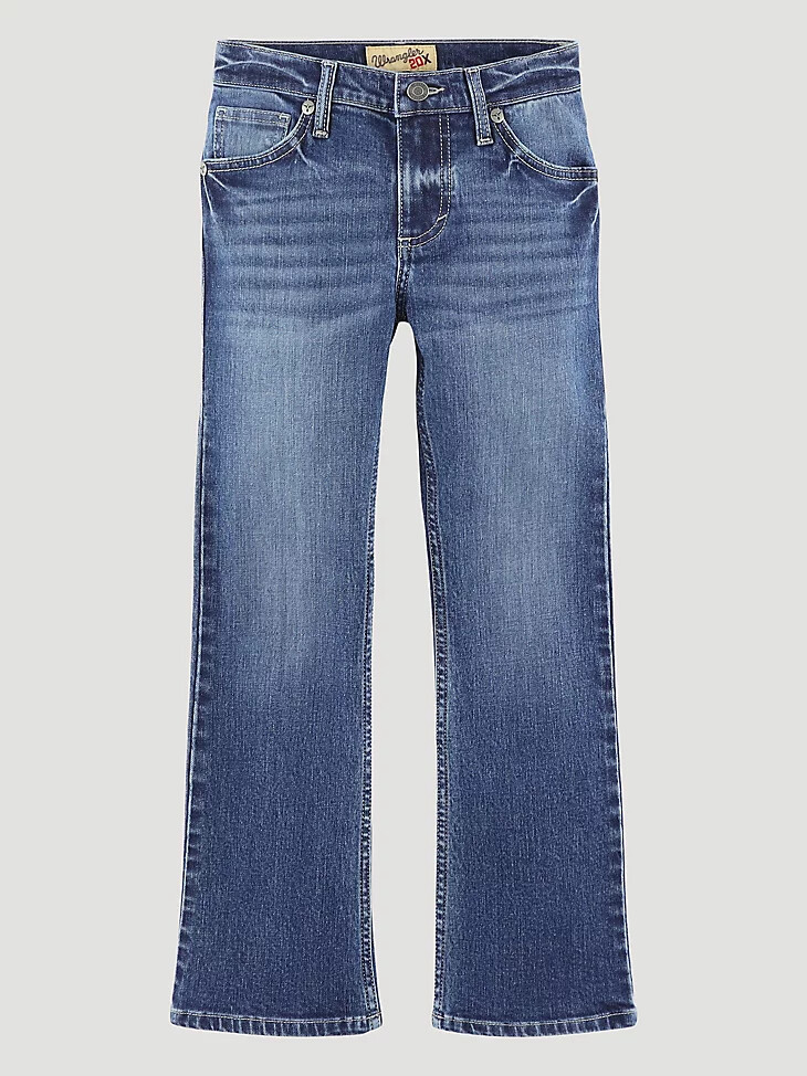 jean wrangler 20x n° 42 vintage bootcut slim fit sorrel pour petit garçon