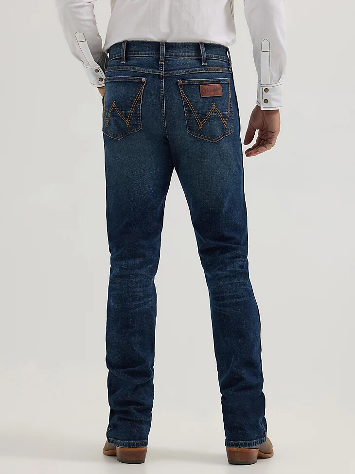 jean wrangler retro slim fit bootcut pour homme hayward
