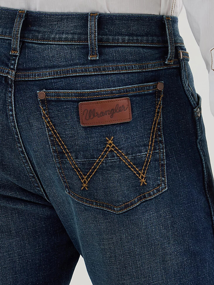 jean wrangler retro slim fit bootcut pour homme hayward