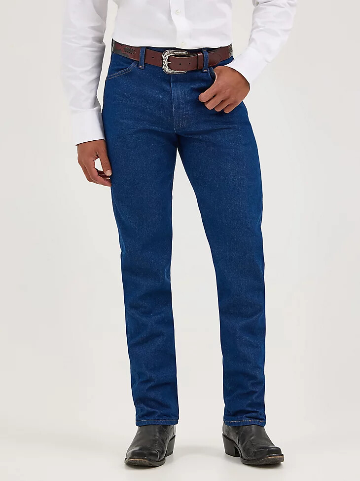 jean wrangler cowboy cut original fit prélavé indigo
