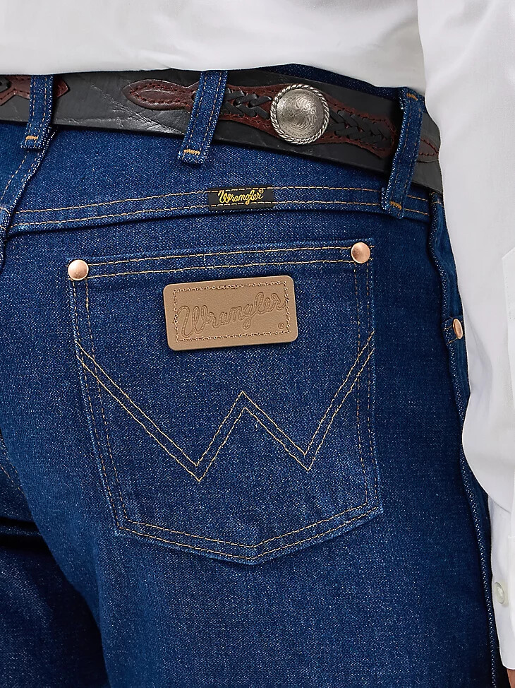jean wrangler cowboy cut original fit prélavé indigo