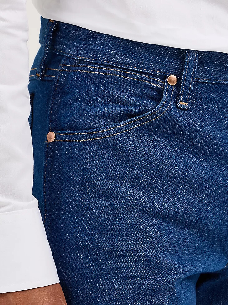 jean wrangler cowboy cut original fit prélavé indigo