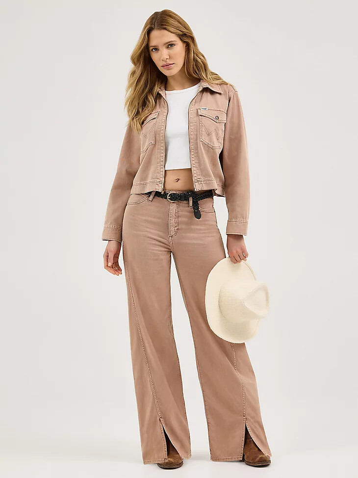 veste utilitaire rodeo pour femme couleur terre dombre brute