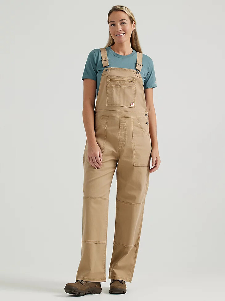 salopette de travail décontractée wrangler riggs workwear pour femmes motif œil de tigre