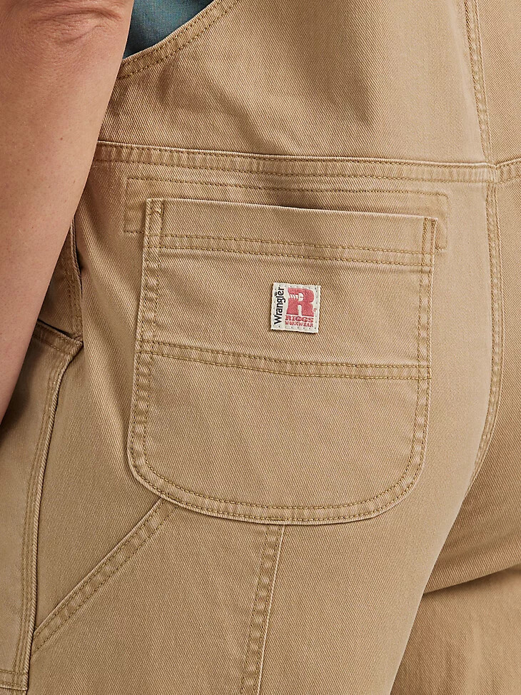 salopette de travail décontractée wrangler riggs workwear pour femmes motif œil de tigre
