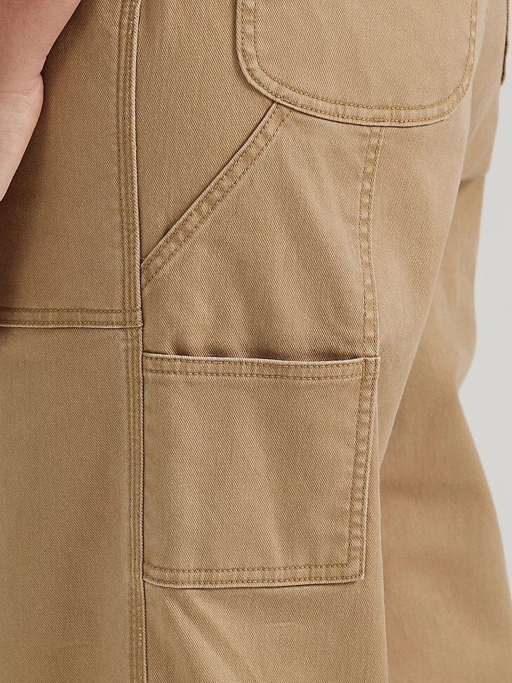 salopette de travail décontractée wrangler riggs workwear pour femmes motif œil de tigre
