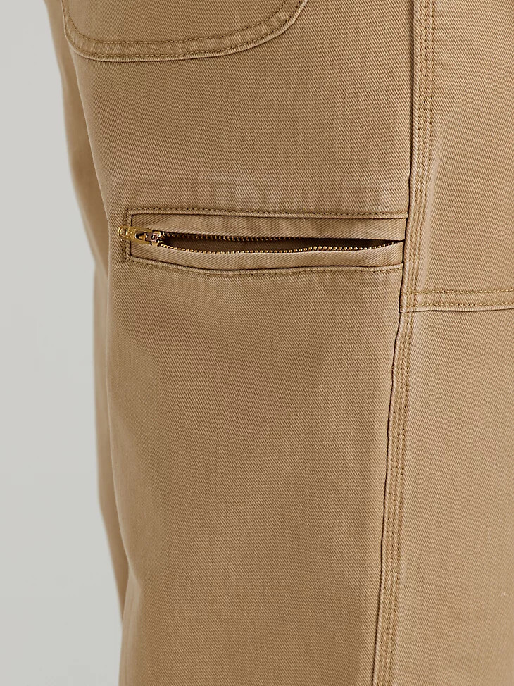 salopette de travail décontractée wrangler riggs workwear pour femmes motif œil de tigre