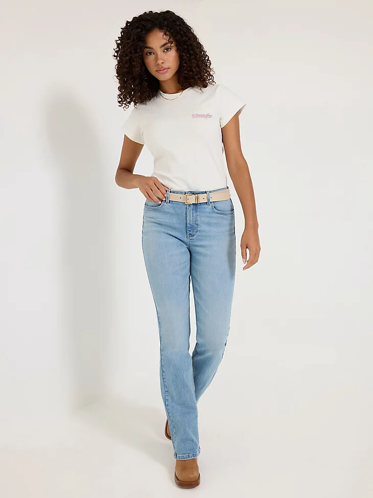 jean bootcut taille haute pour femme dune