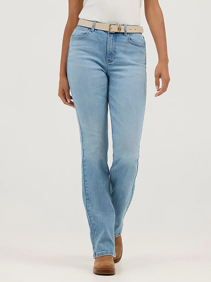 jean bootcut taille haute pour femme dune