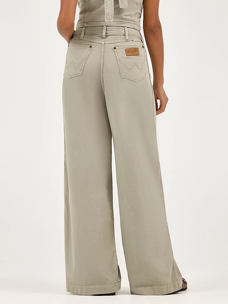 pantalon plissé pour femme