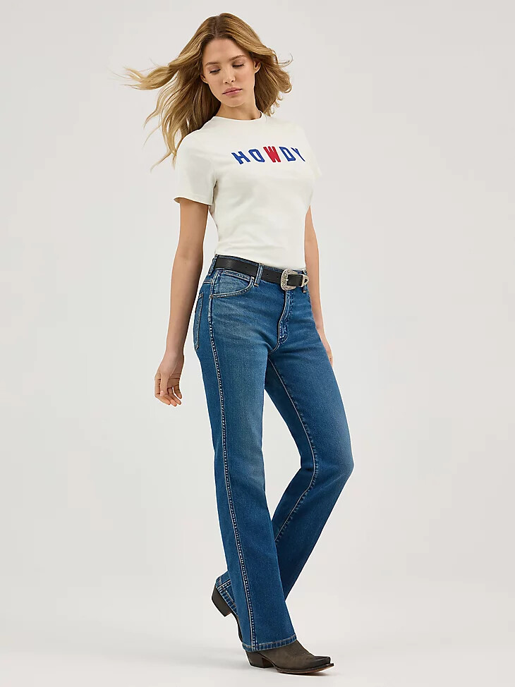 jean wrancher pour femme style cowboy cool