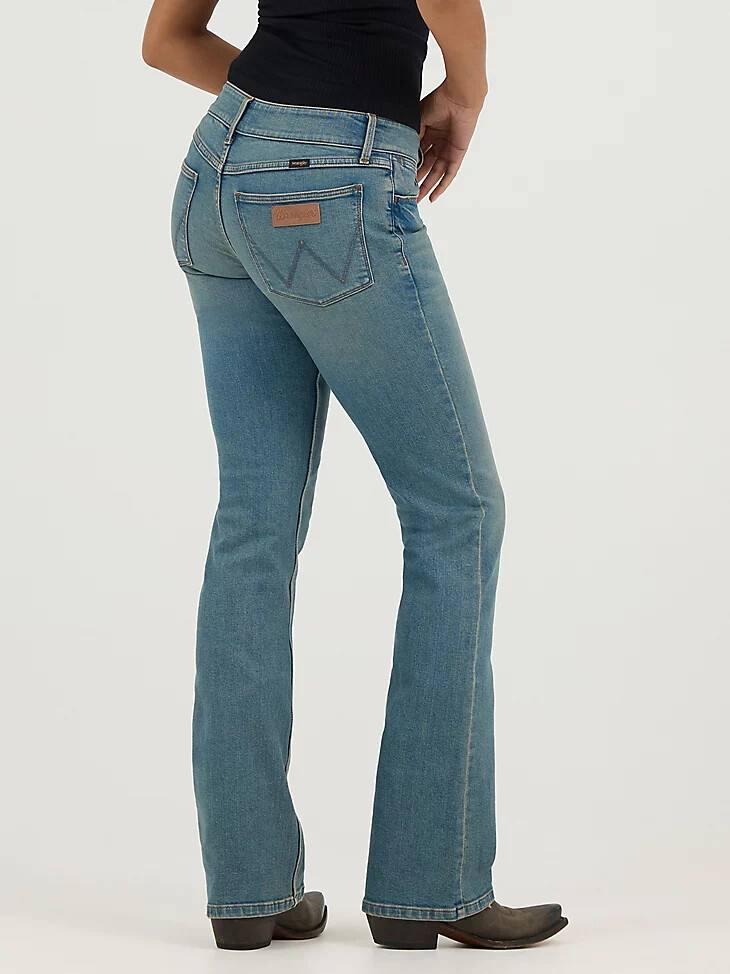 jean bootcut taille basse jasper pour femme
