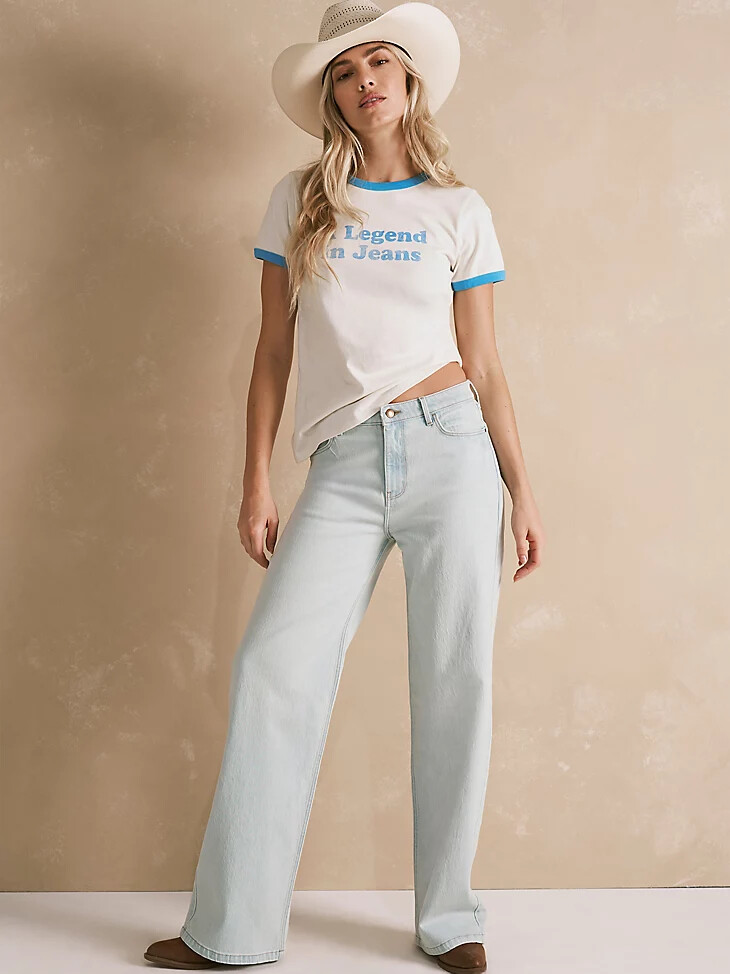 jean ample taille mi-haute pour femme modèle daisy