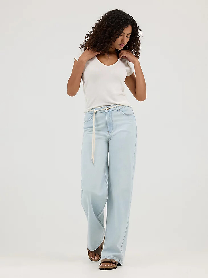 jean ample taille mi-haute pour femme modèle daisy