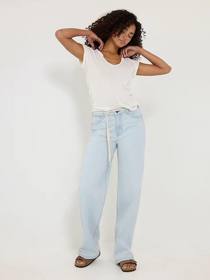jean ample taille mi-haute pour femme modèle daisy