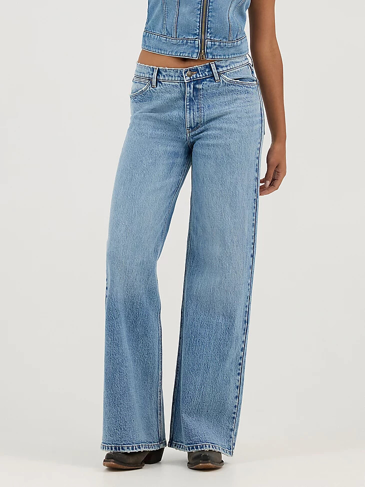 jean ample taille basse pour femme dallas