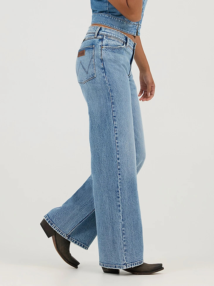 jean ample taille basse pour femme dallas