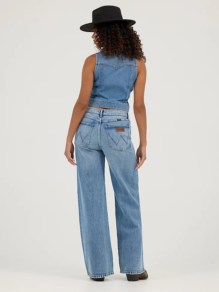 jean ample taille basse pour femme dallas
