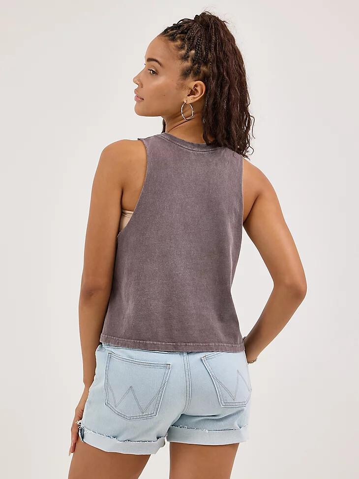 débardeur court pour femme style rodéo sparrow