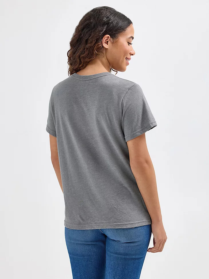 t-shirt graphique rope desert pour femme couleur asphalte