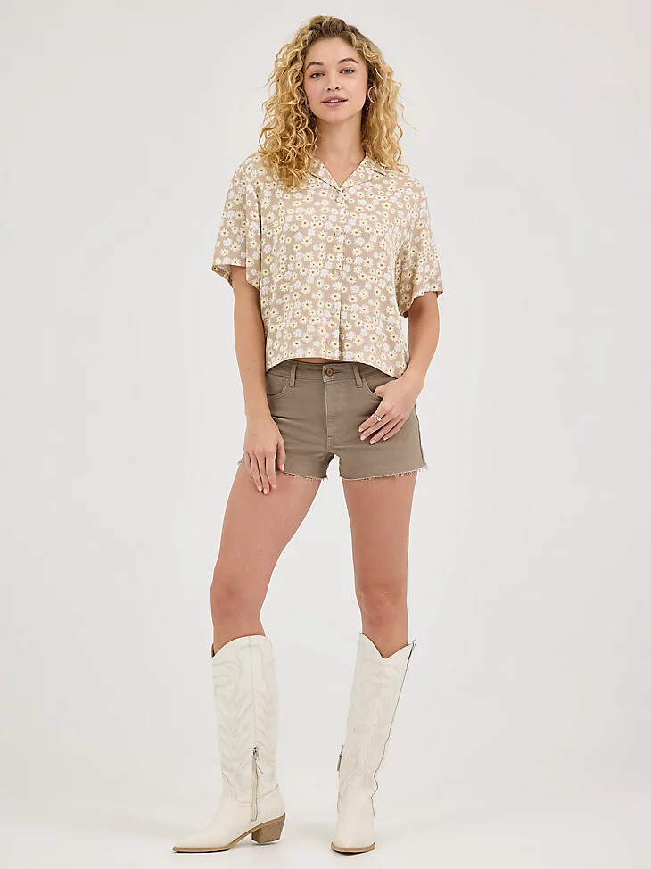 chemise de camping pour femmes wild daisy