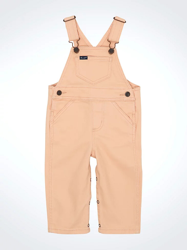salopette en jean rose pour petite fille