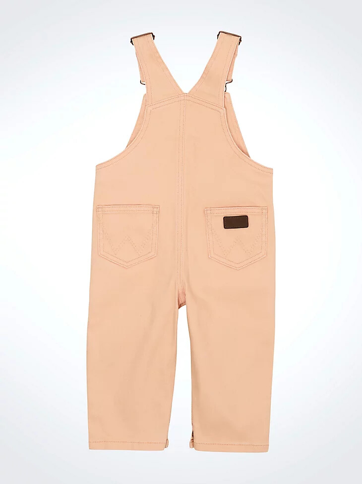 salopette en jean rose pour petite fille