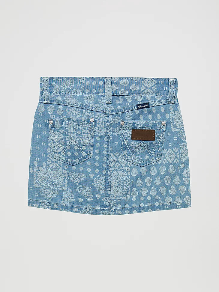 jupe en jean bandana wrangler pour fille elaina