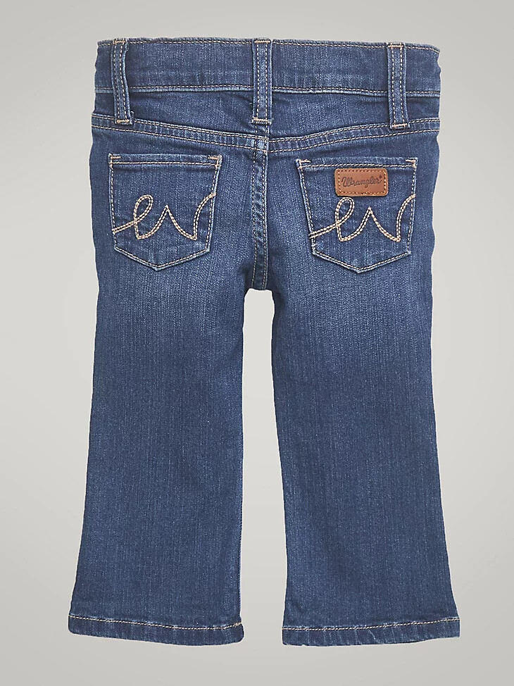 jean western 5 poches pour bébé fille