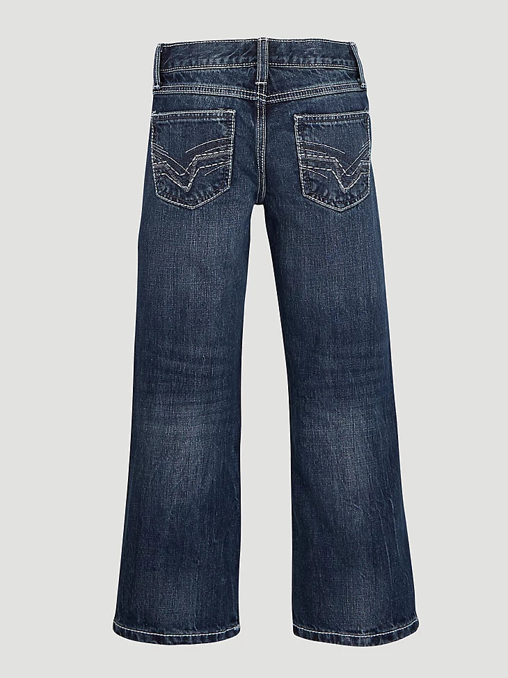 jean wrangler 20x n° 42 vintage bootcut slim fit pour petit garçon canyon lake