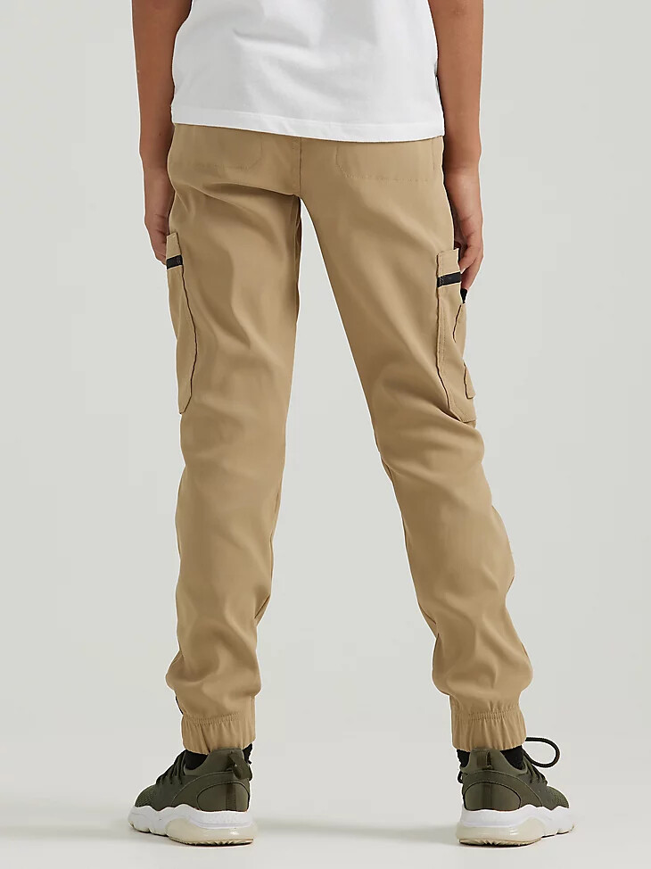 wrangler atg pantalon de jogging transit pour garçon kelp