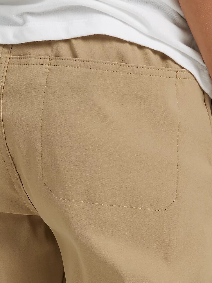 wrangler atg pantalon de jogging transit pour garçon kelp