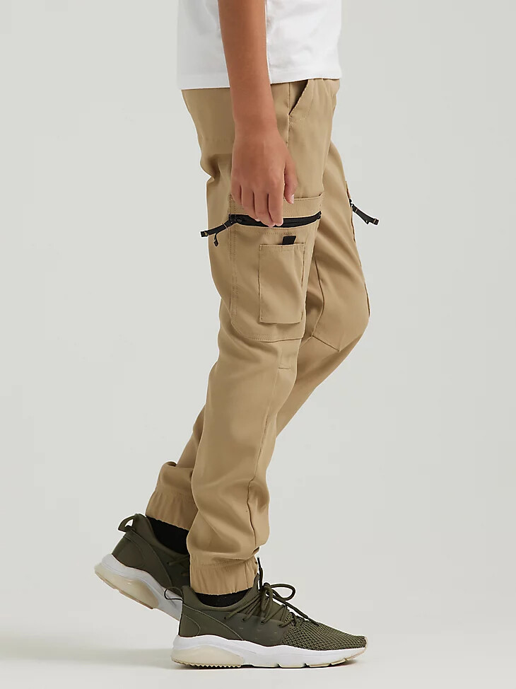 wrangler atg pantalon de jogging transit pour garçon kelp
