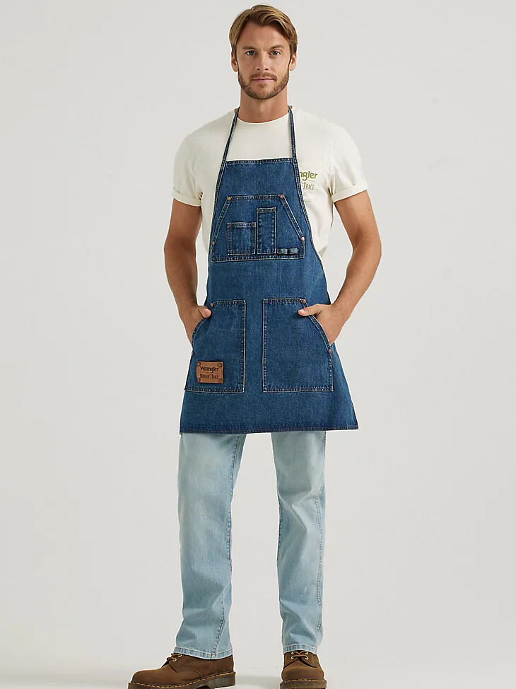 tablier de distillateurs wrangler x buffalo trace chêne indigo