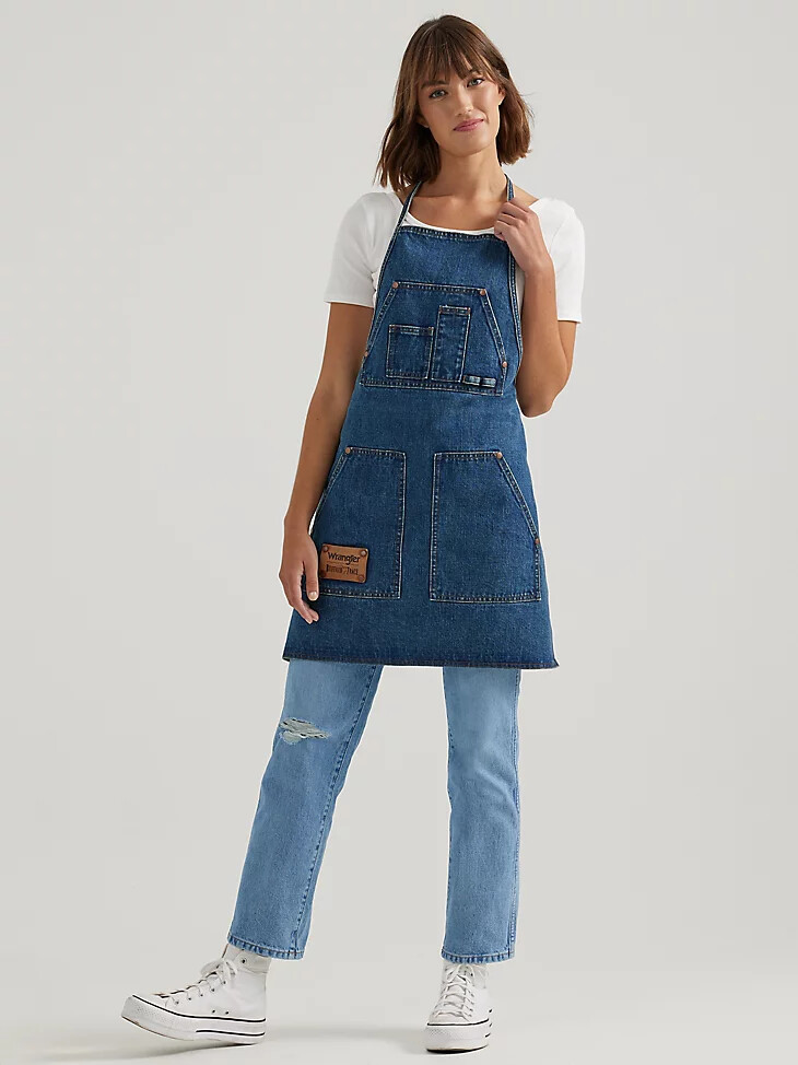 tablier de distillateurs wrangler x buffalo trace chêne indigo