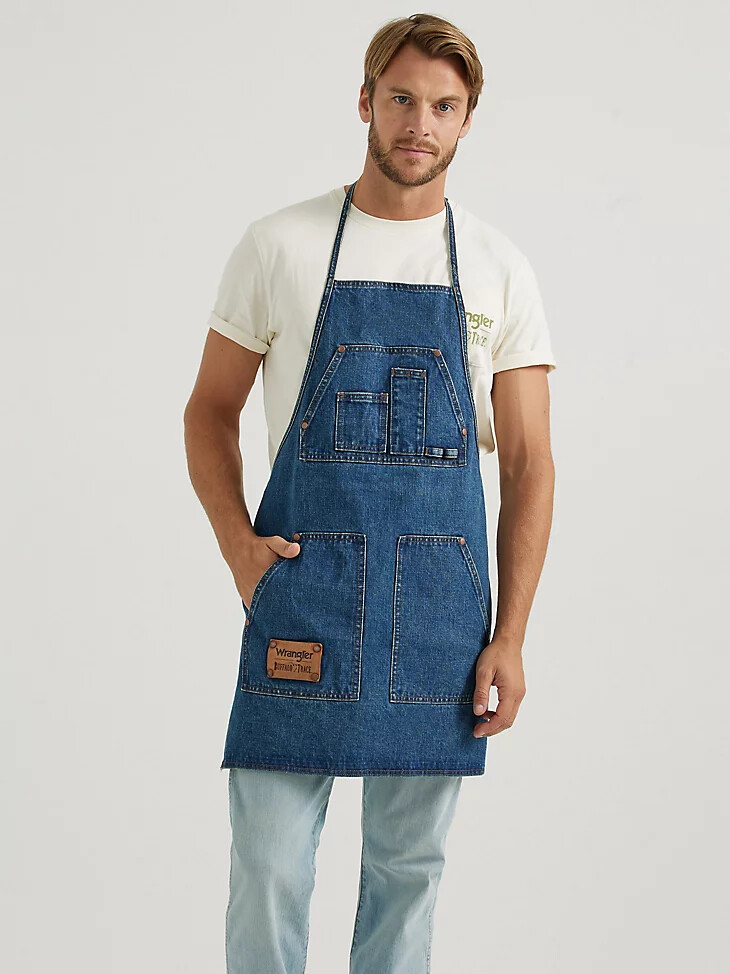 tablier de distillateurs wrangler x buffalo trace chêne indigo