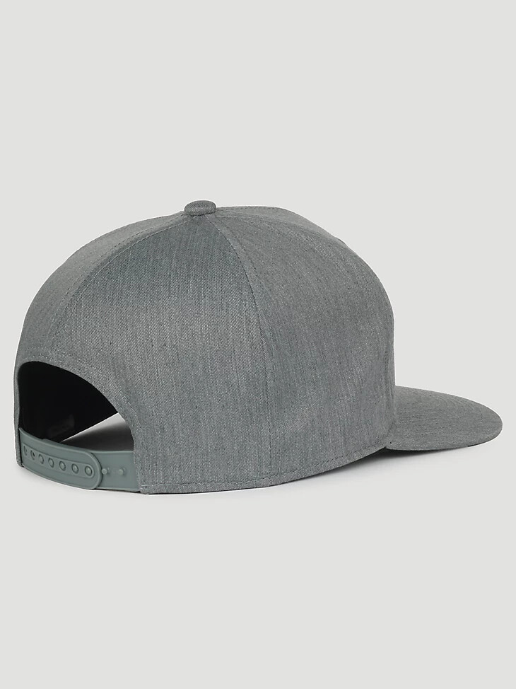 casquette de baseball grise pour homme avec écusson en cuir à motif tête de taureau