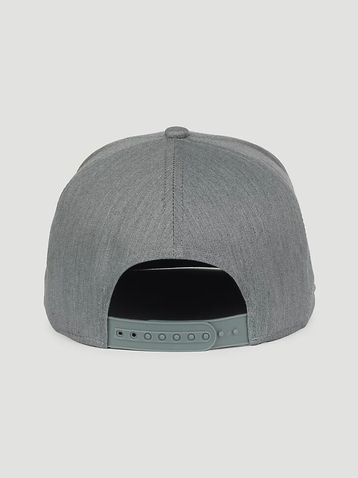 casquette de baseball grise pour homme avec écusson en cuir à motif tête de taureau