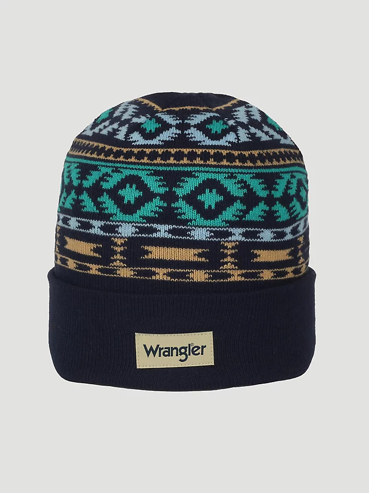 bonnet homme imprimé sud-ouest bleu marineturquoise