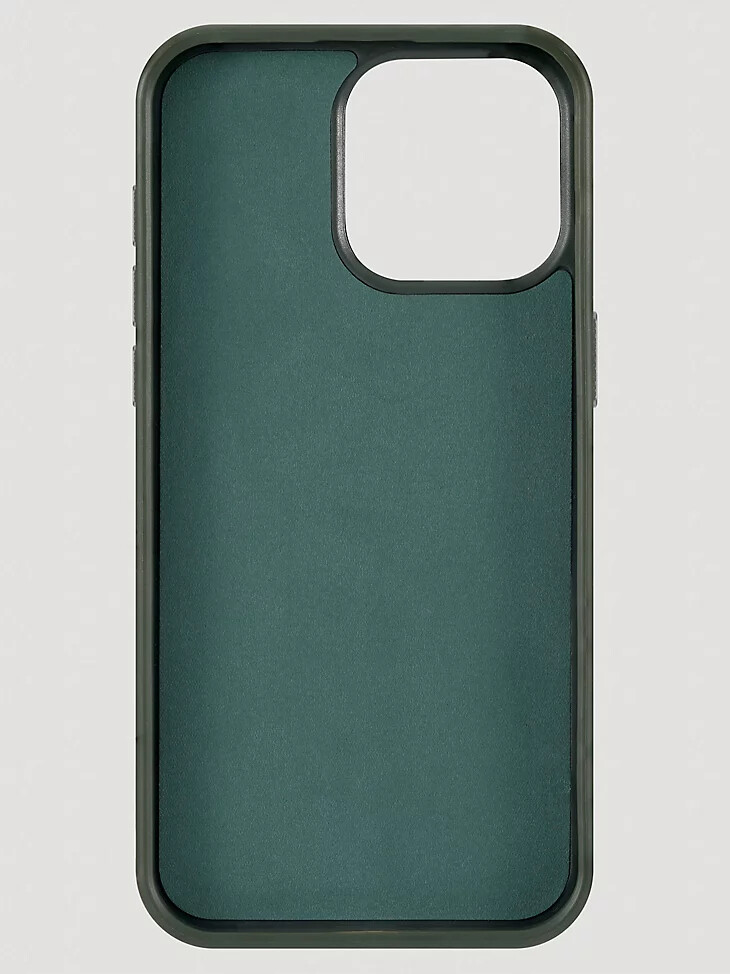 Étui en cuir marron pour smartphone