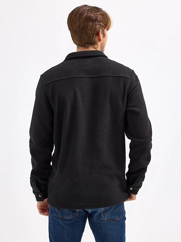 veste polaire western à boutons-pression wrangler collegiate pour homme ohio state