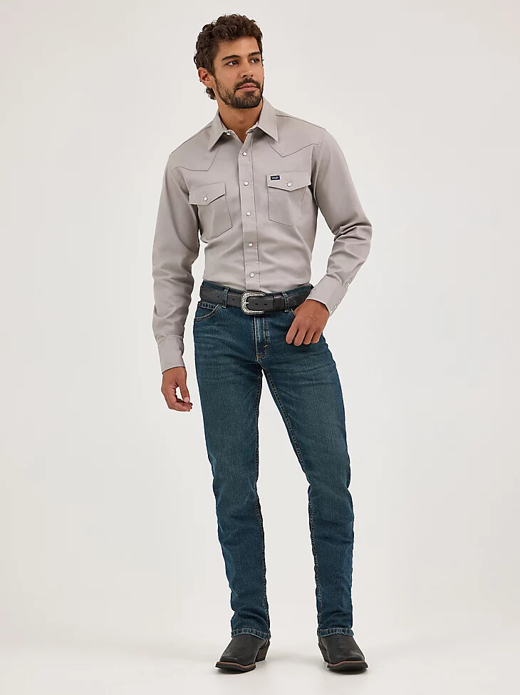 jean slim wrangler 20x advanced comfort 02 competition root beer