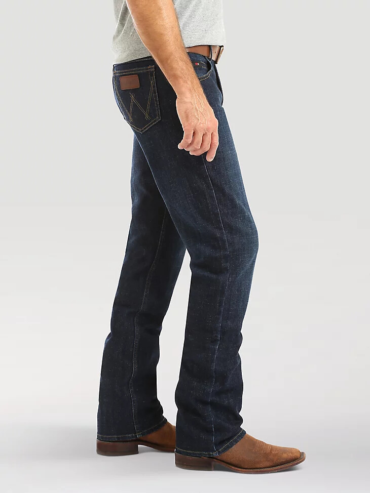 jean wrangler 20x active flex slim fit pour homme couleur crépuscule