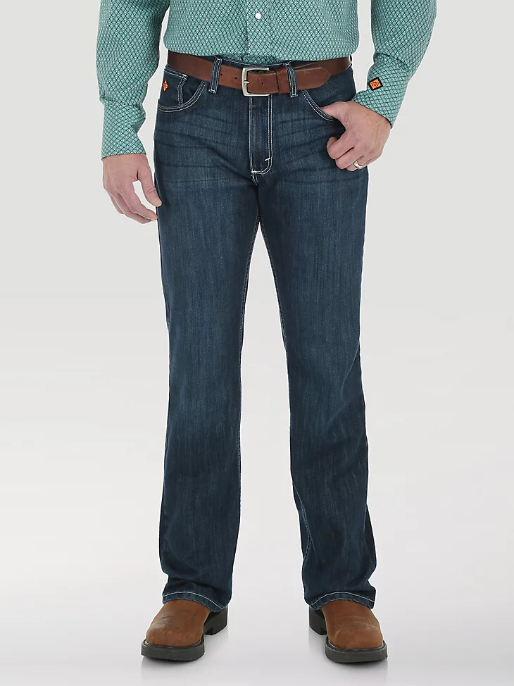 lavage à leau rincée pour bottes de jean vintage wrangler fr 20x ignifugées