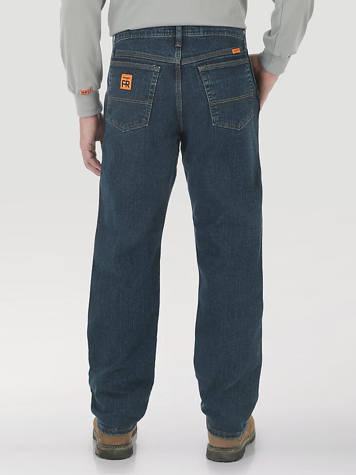 jean wrangler fr ignifugé riggs advanced comfort relaxed fit midstone