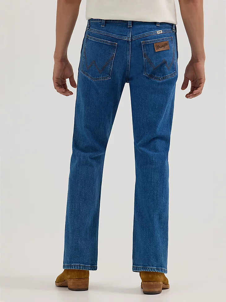jean bootcut homme délavage cowboy clair