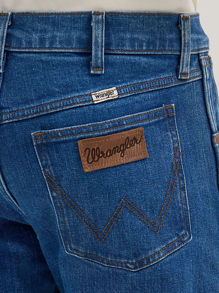 jean bootcut homme délavage cowboy clair